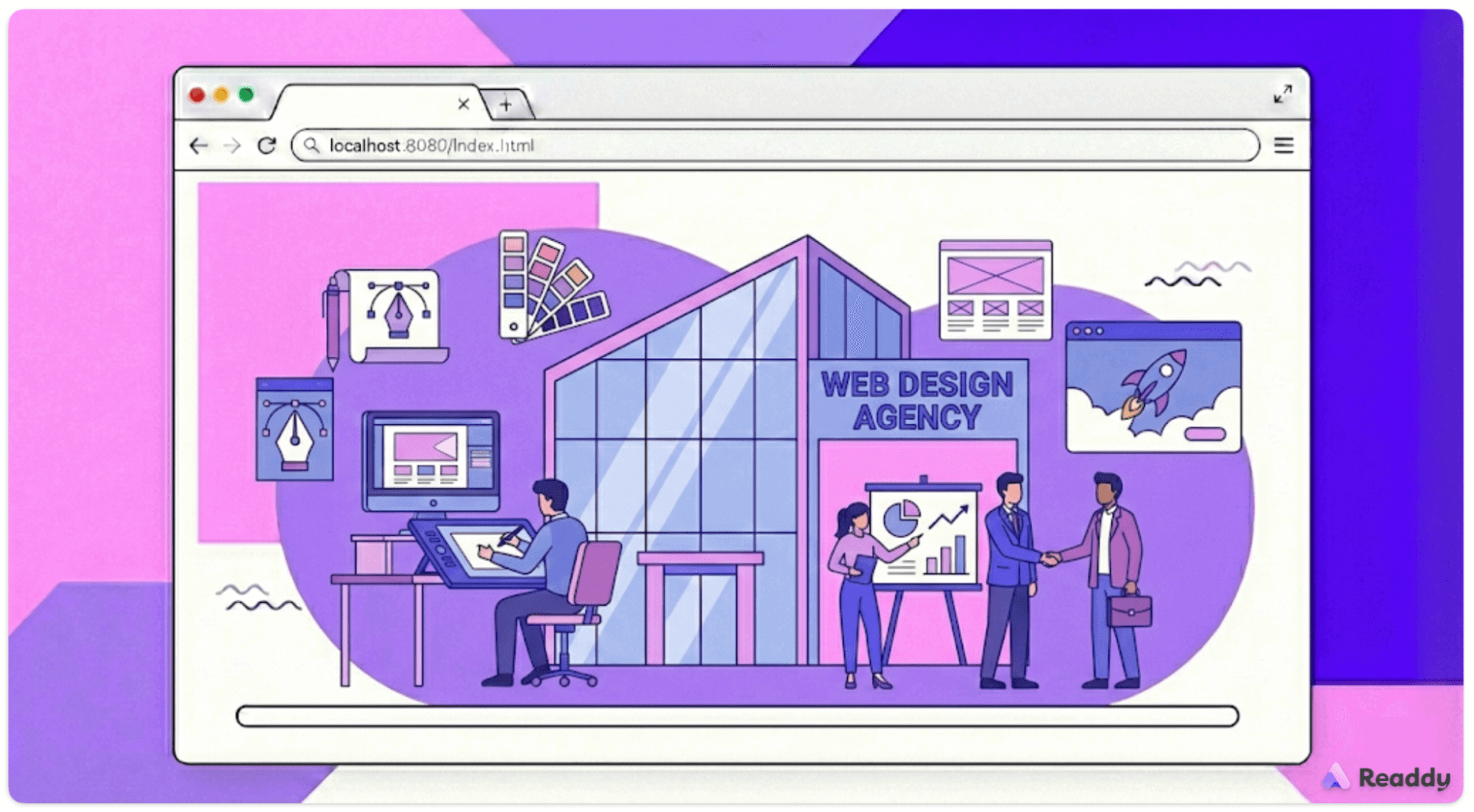 Web制作会社に依頼した場合の流れ